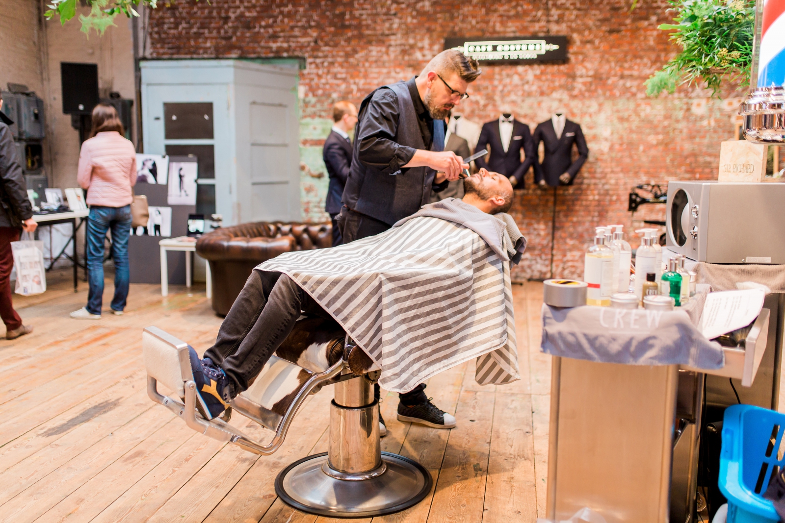 Barber op I Do I Do Antwerpen 2016